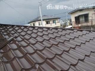 上塗り塗装完了です
