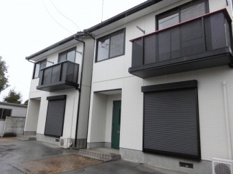 外壁塗装工事が完工しました。