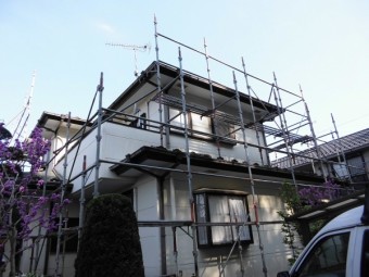 施工前の全景写真です