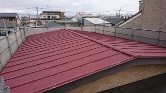 宇都宮市M様、屋根洗浄後