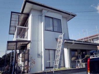 宇都宮市スレート屋根現調