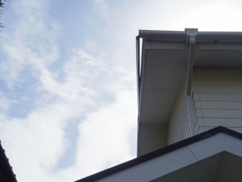 さくら市H様 ケラバ包みの釘