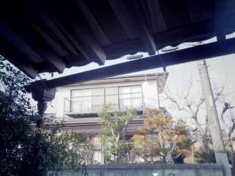 雨樋現調、玄関