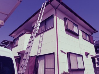 小山市、雨樋、現調前