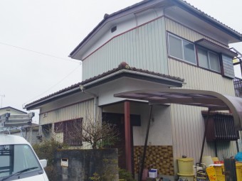 日光市、雨樋H様邸全景