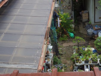 宇都宮市F様、南面1階部分軒樋