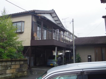 宇都宮市H様、住宅側、外観