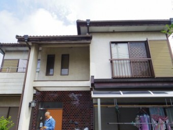 現場調査宅の全景です