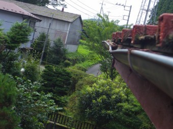 日光市D様邸東面軒樋