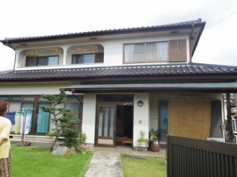 宇都宮市Y様邸雨樋現調、外観