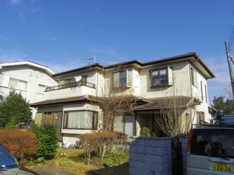 那須塩原市Y様、棟板金調査外観