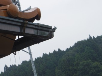 出隅の破損箇所です
