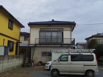 栃木市y様雨樋調査外観