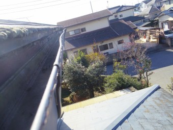 宇都宮市A様邸大屋根軒樋