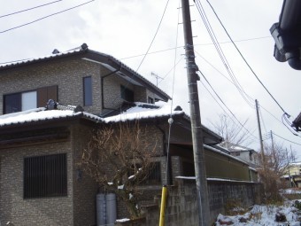 現場調査前の全景です