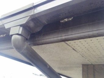 雨樋の状態です