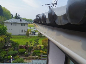 日光市y様、南面軒樋