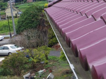 市貝町S様、東面軒樋