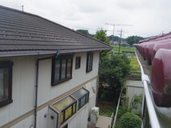 市貝町S様北面軒樋