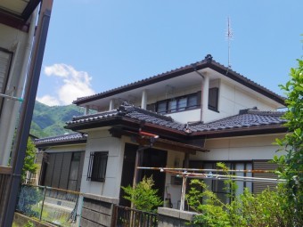 日光市S様雨樋火災保険