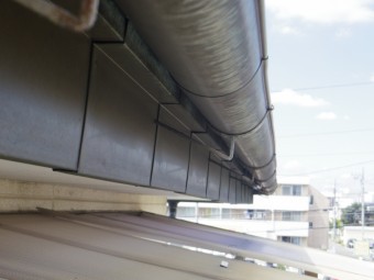 小山市H様 雨樋支持金具