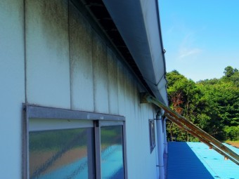 鹿沼市A様南面軒樋