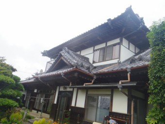 真岡市N様、雨樋現調、外観
