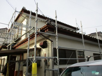 施工前の全景です