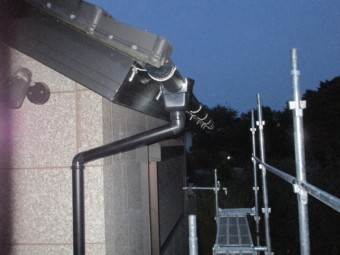 集水器を取り付けました