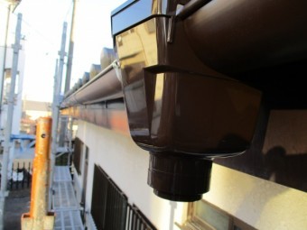 集水器を取り付けました