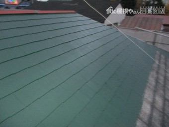 北面と西面の中塗りが終了しました