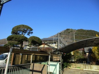 雨樋交換施工前の外観