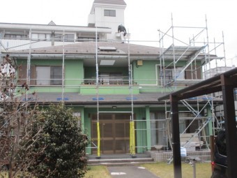 施工前の全景です