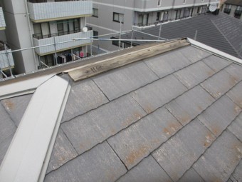 台風被害箇所です