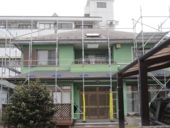 施工後の屋根の状態です