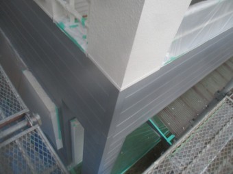 1階と2階の切り替え部分です