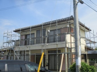 施工前の全景です