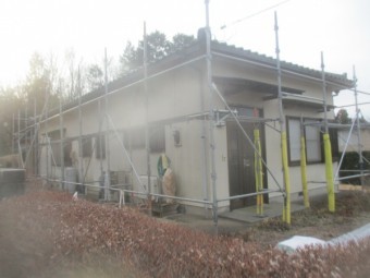 施工前の全景です