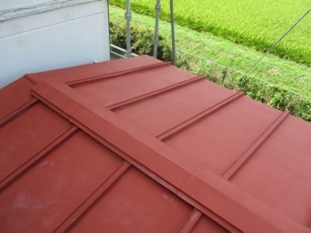 さび止め塗装終了です