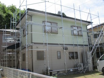 施工後の全景です
