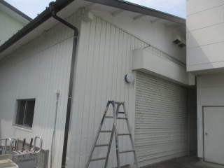 雨樋交換後の状態です