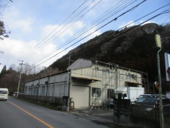 施工前の全景です