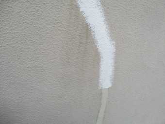 砂骨ローラーで模様付けしました