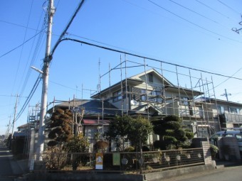 施工前の全景です