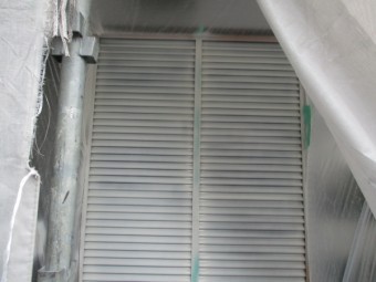 さび止めの吹きつけ塗装が終了しました