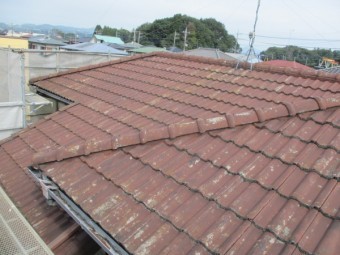 施工前の屋根の状態です