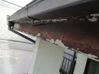施工前の破風の状態です