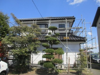 施工前の全景です