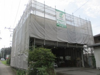 施工前の全景です