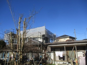 施工前の全景です
